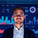 Un panel digital muestra progreso positivo