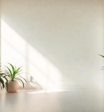 Un espacio minimalista irradia tranquilidad y calma