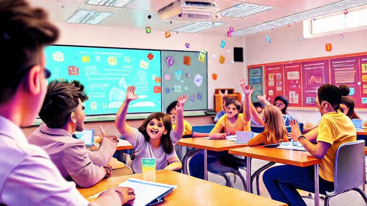 Aula dinámica: aprendizaje gamificado y vibrante