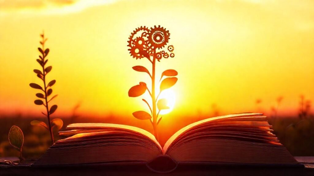El progreso florece en calma y luz