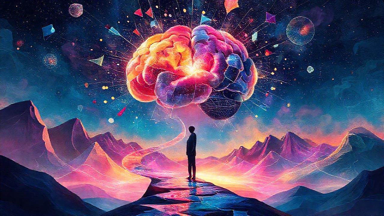 La creatividad visual transforma un paisaje surreal