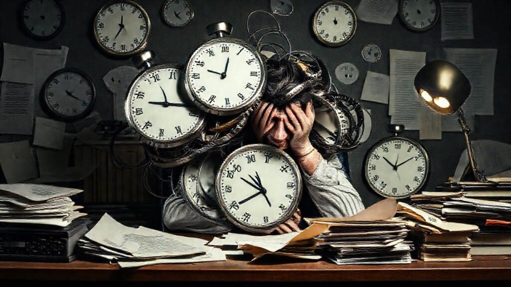 El tiempo y el caos lo abruman