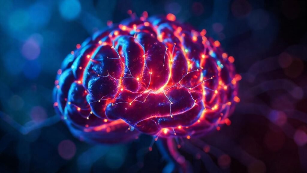 Sinapsis cerebrales brillan