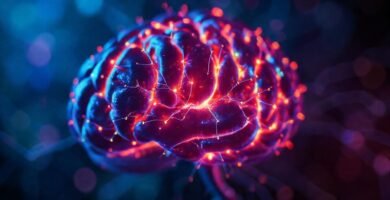 Sinapsis cerebrales brillan
