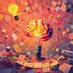 La creatividad florece en caos vibrante