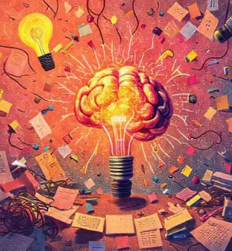 La creatividad florece en caos vibrante