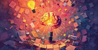 La creatividad florece en caos vibrante