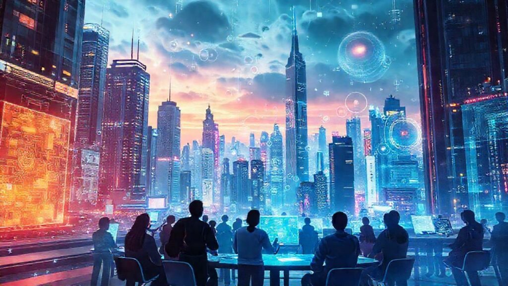 Innovación digital crea futuro creativo