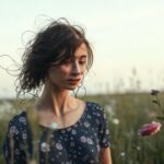 Mujer encuentra paz en la calma