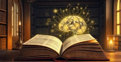 Un libro antiguo inspira conocimiento sereno