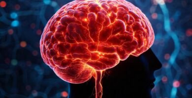 Mente consciente irradia luz neuronal