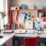 Un escritorio moderno fomenta la creatividad ordenada