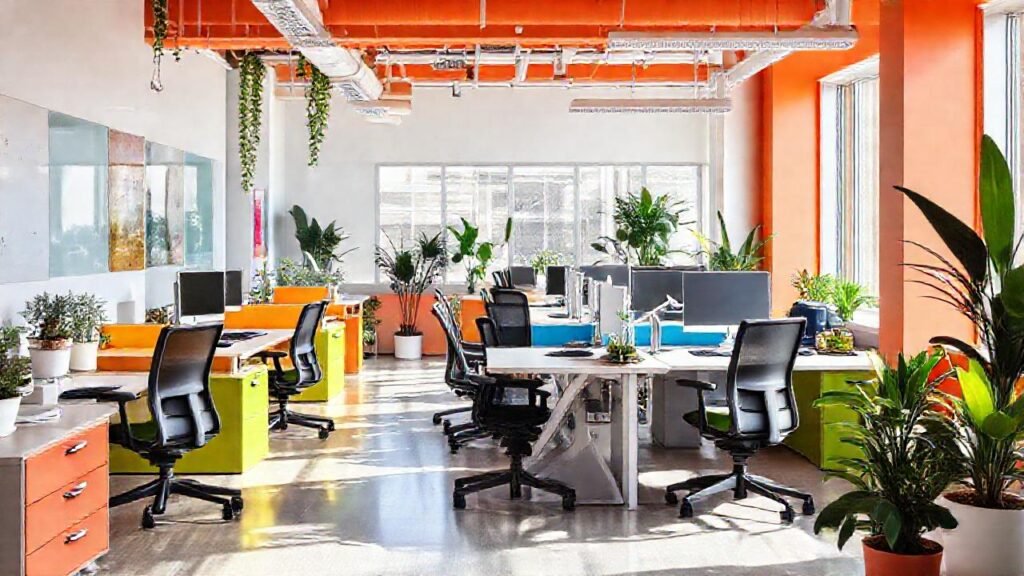 Un espacio de trabajo moderno e inspirador
