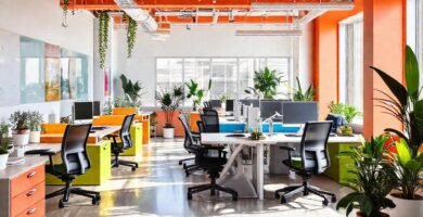 Un espacio de trabajo moderno e inspirador