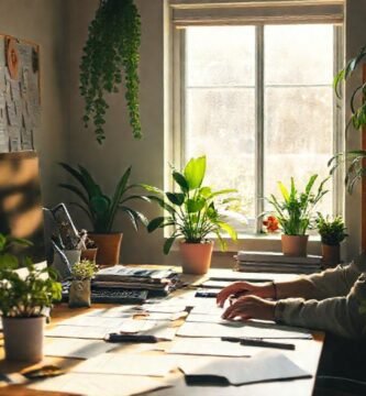 Un ambiente tranquilo y creativo fomenta la productividad