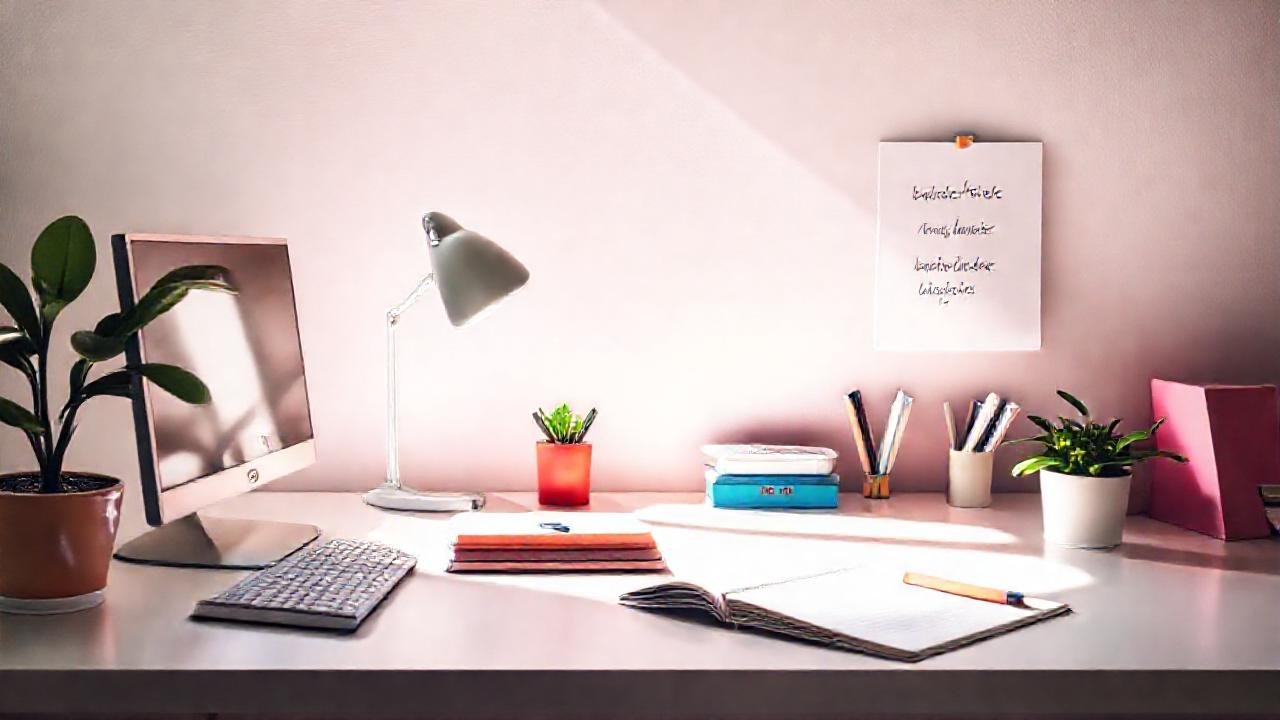Un espacio tranquilo y creativo inspira foco
